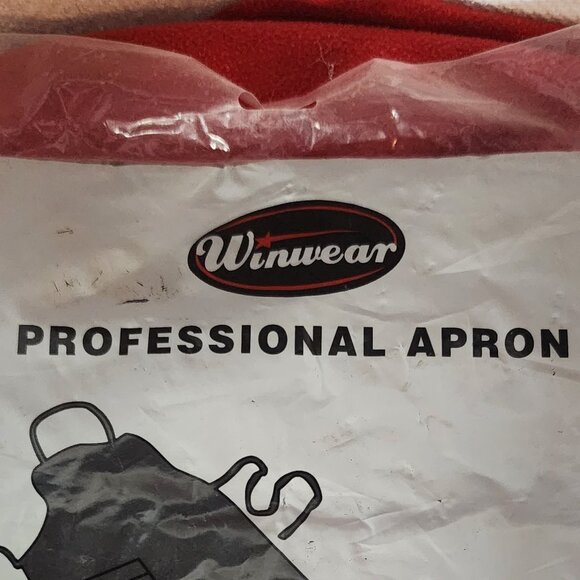 Winwear Black Cotton Poly Three Pocket WA-1221 Professional Waist Apron OSFM - Picture 3 of 16